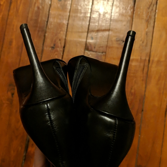 Colin Stuart Tall black leather boots, sz 7.5 - Picture 7 of 11